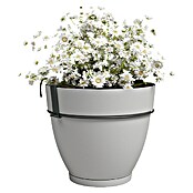 Artevasi Capri Campana Geländertopf Set (Außenmaß (Ø x H): 20 x 19,5 cm, Kunststoff, Grau, Matt) | BAUHAUS