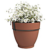 Artevasi Capri Campana Geländertopf Set (Außenmaß (Ø x H): 20 x 19,5 cm, Kunststoff, Terrakotta, Matt) | BAUHAUS
