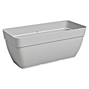 Artevasi Capri Campana Balkonkasten (Außenmaß (L x B x H): 79 x 37 x 33,5 cm, Kunststoff, Grau, Matt) | BAUHAUS