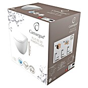 Camargue Wand-WC-Set Plus 50 3.0 (Spülrandlos, WC Abgang: Waagerecht, Weiß) | BAUHAUS
