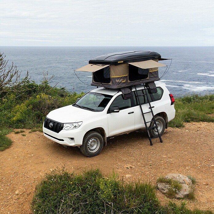 Tagle Outdoor Tienda de campaña para automóvil Hossegor + (Altura: 75 cm, Específico para: 2 personas, Apto para: 2 personas, Escalera telescópica) | BAUHAUS