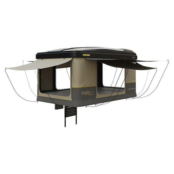 Tagle Outdoor Tienda de campaña para automóvil Hossegor + (Altura: 75 cm, Específico para: 2 personas, Apto para: 2 personas, Escalera telescópica) | BAUHAUS