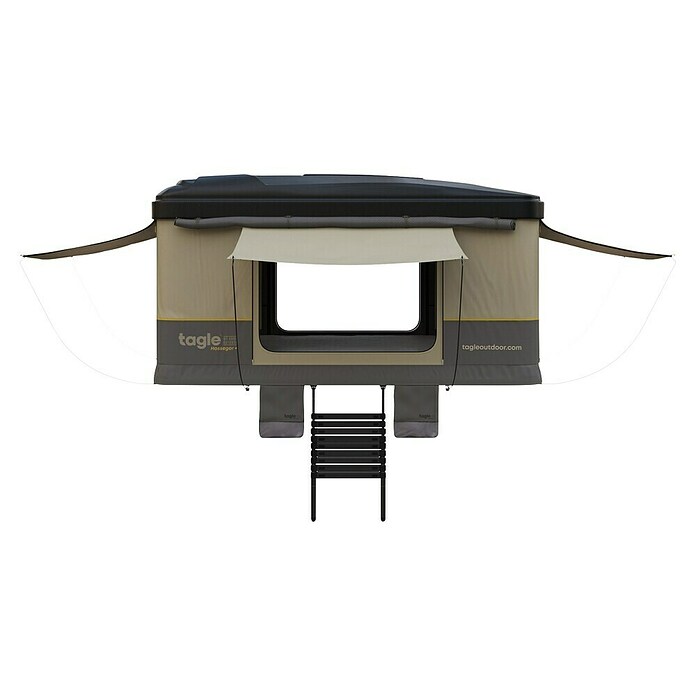 Tagle Outdoor Tienda de campaña para automóvil Hossegor + (Altura: 75 cm, Específico para: 2 personas, Apto para: 2 personas, Escalera telescópica) | BAUHAUS