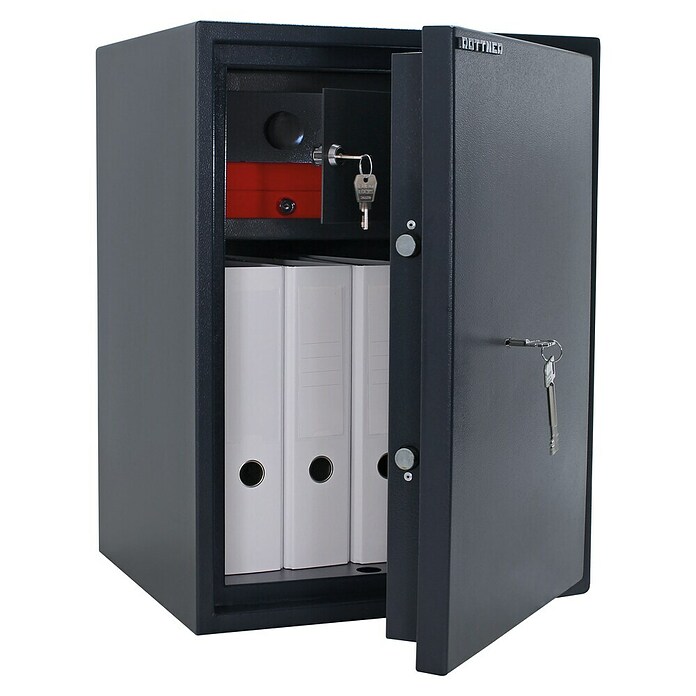 Rottner Möbeltresor S2 Powersafe (L x B x H: 400 x 445 x 600 mm, Anthrazit) | BAUHAUS