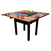 Purline Holzkohlegrill mit EFP54-Tabelle (L x B: 100 x 100 cm, Stahl, Schwarz/Braun) | BAUHAUS