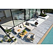 Sunfun Hängesessel (L x B x H: 103 x 95 x 196 cm, Stahl, Grau/Schwarz) | BAUHAUS