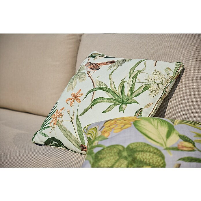 Madison Outdoor-Kissen (50 x 50 cm, Grasse Green, Baumwoll-Polyester-Mischgewebe) | BAUHAUS