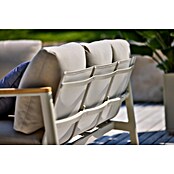 Sunfun Solo Loungesofa 3-Sitzer (B x T x H: 199 x 84,5 x 62,5 cm, Aluminium, Olefin, Light-Greige) | BAUHAUS
