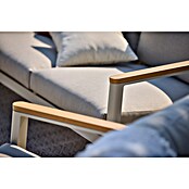 Sunfun Solo Loungesofa 3-Sitzer (B x T x H: 199 x 84,5 x 62,5 cm, Aluminium, Olefin, Light-Greige) | BAUHAUS