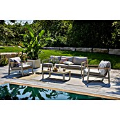 Sunfun Solo Loungemöbel-Set I (4 -tlg., Aluminium, Olefin, Light-Greige) | BAUHAUS