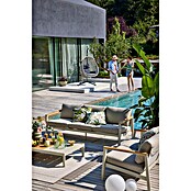 Sunfun Hängesessel (L x B x H: 103 x 95 x 196 cm, Stahl, Grau/Schwarz) | BAUHAUS