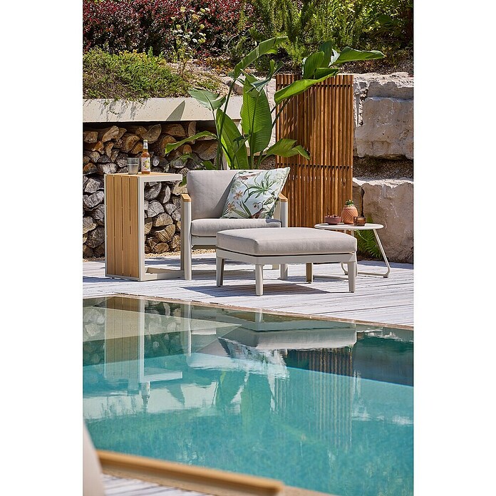 Sunfun Raumteiler (80 x 140 cm, Akazie, Braun) | BAUHAUS