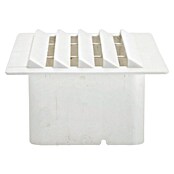 Rejilla de ventilación rectangular Tubpla (Blanco, 180 x 90 mm) | BAUHAUS