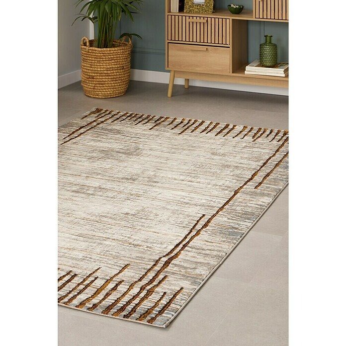 Alfombra de pelo corto Almo (Teja, 290 x 200 cm, 100% Poliéster) | BAUHAUS