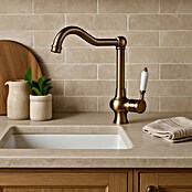 Rousseau Grifo de cocina Cook (Bronce, Permite ahorrar agua)