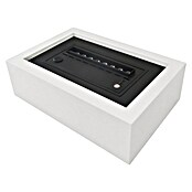 Purline Elektrischer Kamin Firecool Table W (60 W, Weiß, 26 x 50 x 15 cm) | BAUHAUS