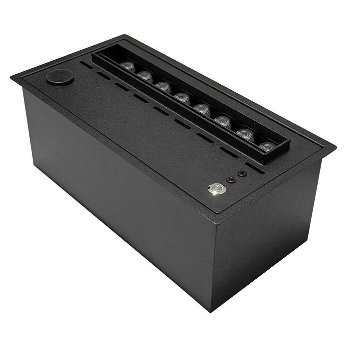 Purline Chimenea eléctrica Firecool Compact (60 W, Negro, 53,5 x 36 x 16 cm) | BAUHAUS