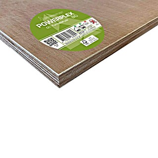 Multiplexplaat Powerplex Bio (Eucalyptus, 122 x 61 cm, Dikte: 5,5 mm)