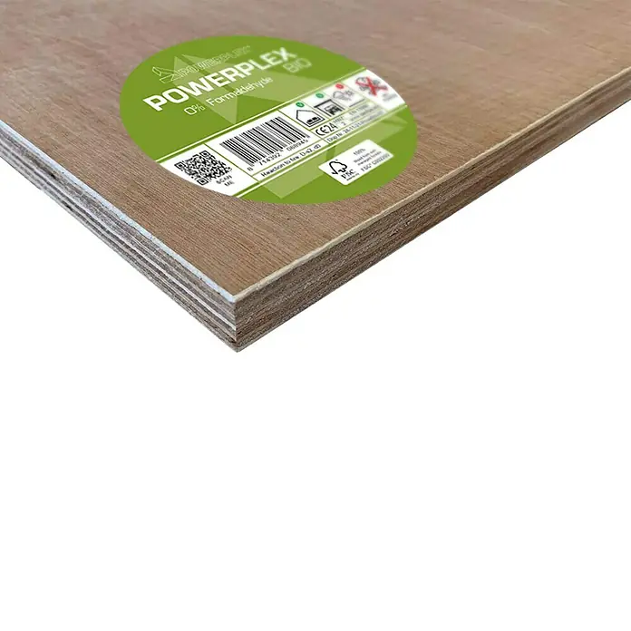 SHUESS 25 stuks multiplexplaat, 300 x 300 mm, populierenmultiplex, 1,5