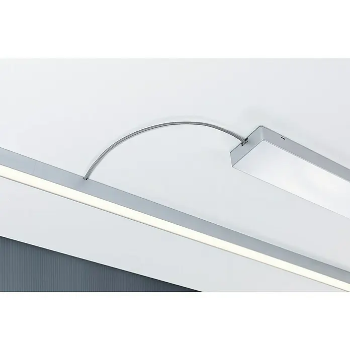 Paulmann Linion Stromeinspeisung Power Box - L x B x H: 10 x 36,5 x 4 cm, Chrom matt, Nicht Dimmbar, 120 W - Deckennah montierte LED-Leuchten mit Kabelverbindung. Sie sind aus Aluminium gefertigt und geben ein helles, gleichmäßiges Licht ab.