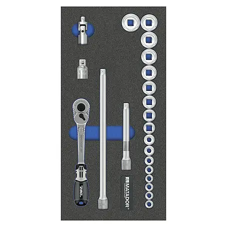 Matador Tool System Steckschlüsseleinsatz-Set