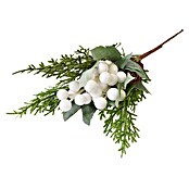 Okrasna vejica  (Zelena, Bela, 35 cm) | 8496 - Weihnachten Deko | IDDP - Weihnachten | IDD - Trendy | ID - Trendy | I - Stadtgarten | BAUHAUS
