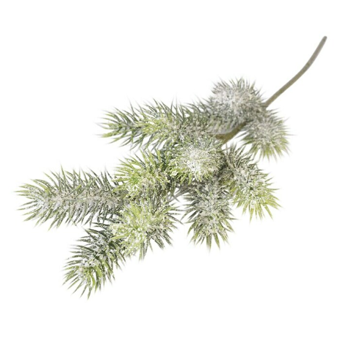 Okrasna vejica z zasneženim videzom  (Zelena, 45 cm) | 8496 - Weihnachten Deko | IDDP - Weihnachten | IDD - Trendy | ID - Trendy | I - Stadtgarten | BAUHAUS