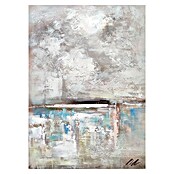 Cuadro pintado a mano Abstracto Agua (Abstracto, An x Al: 50 x 70 cm) | BAUHAUS