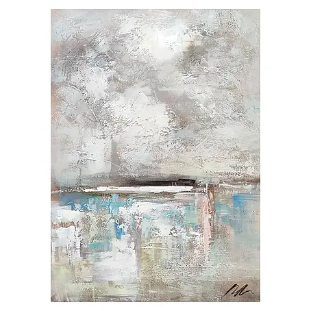 Cuadro pintado a mano Abstracto Agua