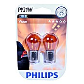 Philips Vision Knipperlichtlampen PY21W (PY21W, 2 stk.)