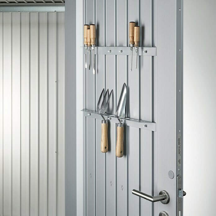 Biohort Werkzeughalter (Passend für: Biohort Gerätehaus AvantGarde, Silber Metallic, 2 Stk.)