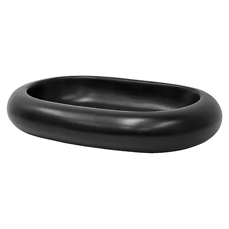 LuxeBath  Aufsatzwaschbecken Waschtisch aus Keramik für Badezimmer / Gäste-WC