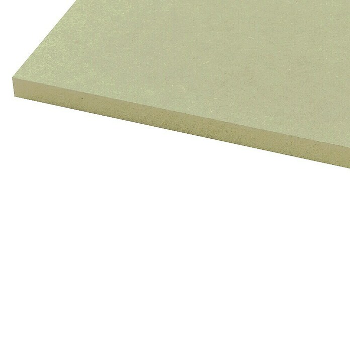 Tablero de MDF hidrófugo (Natural, 207 cm x 73 cm x 10 mm) | BAUHAUS