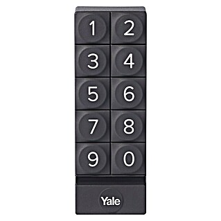 Yale Tipkovnica za elektronsko zaključavanje vrata Smart Keypad (D x Š x V: 23 x 25 x 75 mm, Crna)