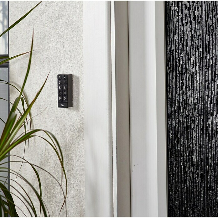 Yale Brezžična tipkovnica Smart Keypad  (Do x Š x V: 23 x 25 x 75 mm, Črna) | 3458 - Smart Home | CBPA - Smart home | CBP - Smart home | CB - Elektroinstallation | C - Elektro | BAUHAUS