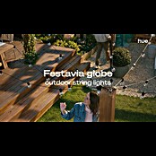 Philips Hue Led-feestverlichting Festavia 7 m (7 m, Aantal lichtbronnen: 10 st.) | BAUHAUS
