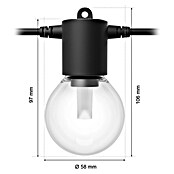 Philips Hue Led-feestverlichting Festavia 7 m (7 m, Aantal lichtbronnen: 10 st.) | BAUHAUS