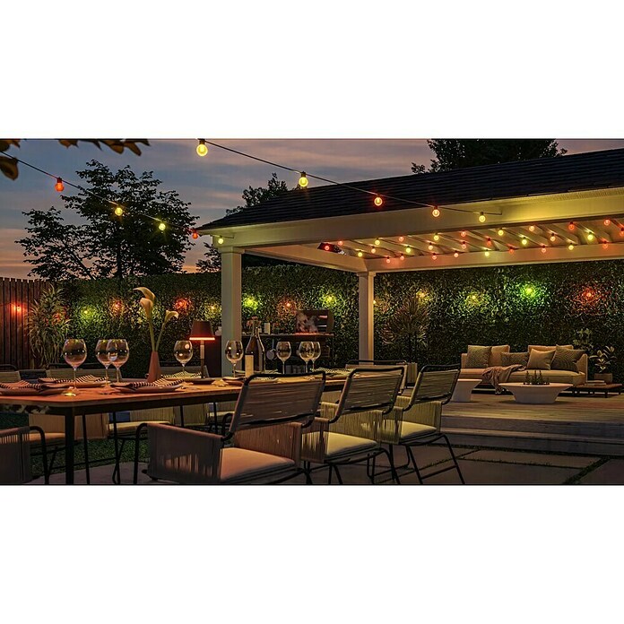 Philips Hue Led-feestverlichting Festavia 7 m (7 m, Aantal lichtbronnen: 10 st.) | BAUHAUS