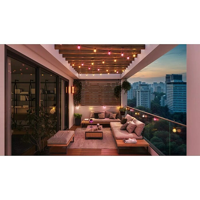 Philips Hue Led-feestverlichting Festavia 7 m (7 m, Aantal lichtbronnen: 10 st.) | BAUHAUS