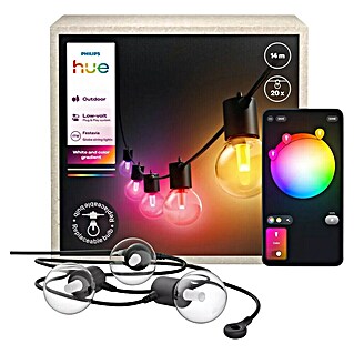 Philips Hue Led-feestverlichting Festavia 14 m (14 m, Aantal lichtbronnen: 20 st.)