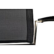 Acamp Gartenmöbel-Set Auris (7 -tlg., Stapelbar, Silber/Schwarz) | BAUHAUS