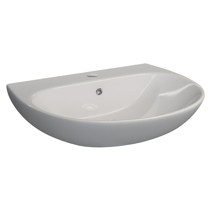 Umivalnik HLine  (Š x Do: 55 x 46 cm, Odprtina za armaturo: Sredina, Bela) | 3941 - Waschtische Marke | DBBA - Keramik Marke | DBB - Keramik | DB - Keramik/Wannen | D - Sanitär | BAUHAUS