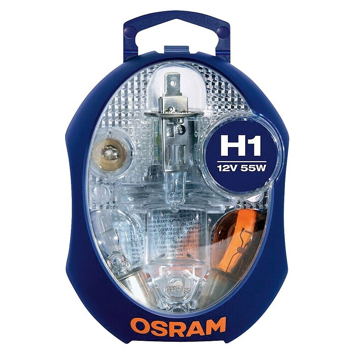 Osram Set zamjenskih žarulja Eurobox  (H1, 9 -dij.) | BAUHAUS