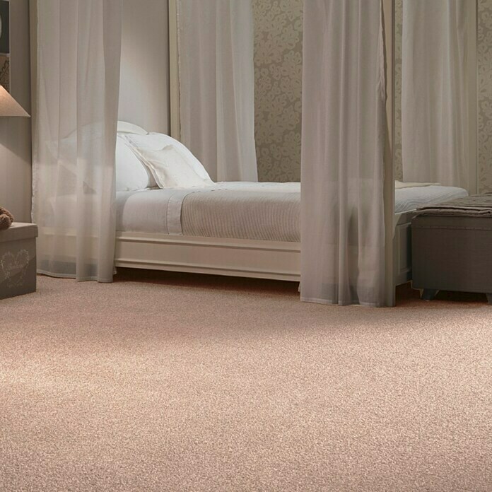 Teppichboden Meterware SonjaBreite: 400 cm, 100 % Polypropylen, Hellbeige Unknown