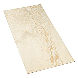 Sperrholzplatte Fixmaß (Kiefer, 1 200 x 600 x 6 mm)