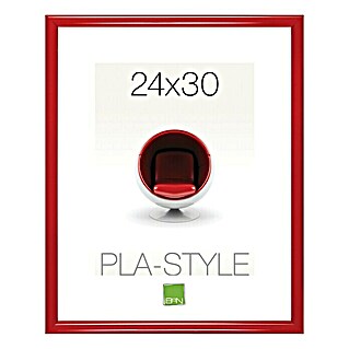 Kunststoffrahmen Pla-Style (Rot, Bildformat: 24 x 30 cm)