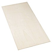 Sperrholzplatte Fixmaß (Pappel, 1.200 x 600 x 4 mm)