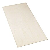 Sperrholzplatte Fixmaß (Pappel, 800 x 600 x 6 mm)