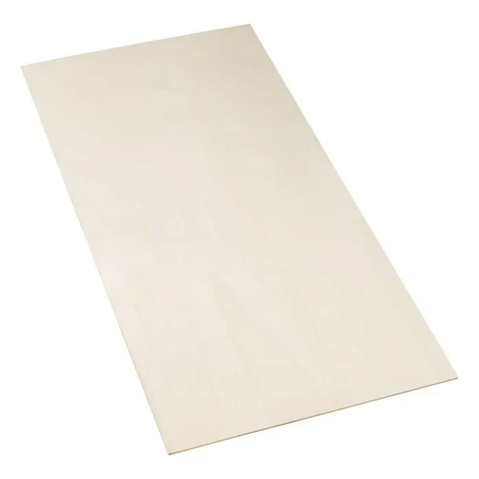 Sperrholzplatte FixmaßPappel, 800 x 600 x 10 mm - Sperrholzplatte in natürlicher Holzfarbe, ideal für Möbelbau und Bastelarbeiten. Vielseitig einsetzbar und leicht zu bearbeiten.