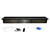 Purline Chimenea eléctrica Firecool Colors 150 (300 W, Negro, 19 x 150 x 24 cm) | BAUHAUS